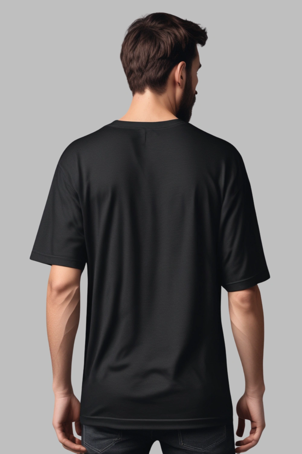 Hover view of Money Is Power Bulldog Oversized T-Shirt – 240 GSM Heavy Cotton for Men